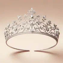 tiara de novias